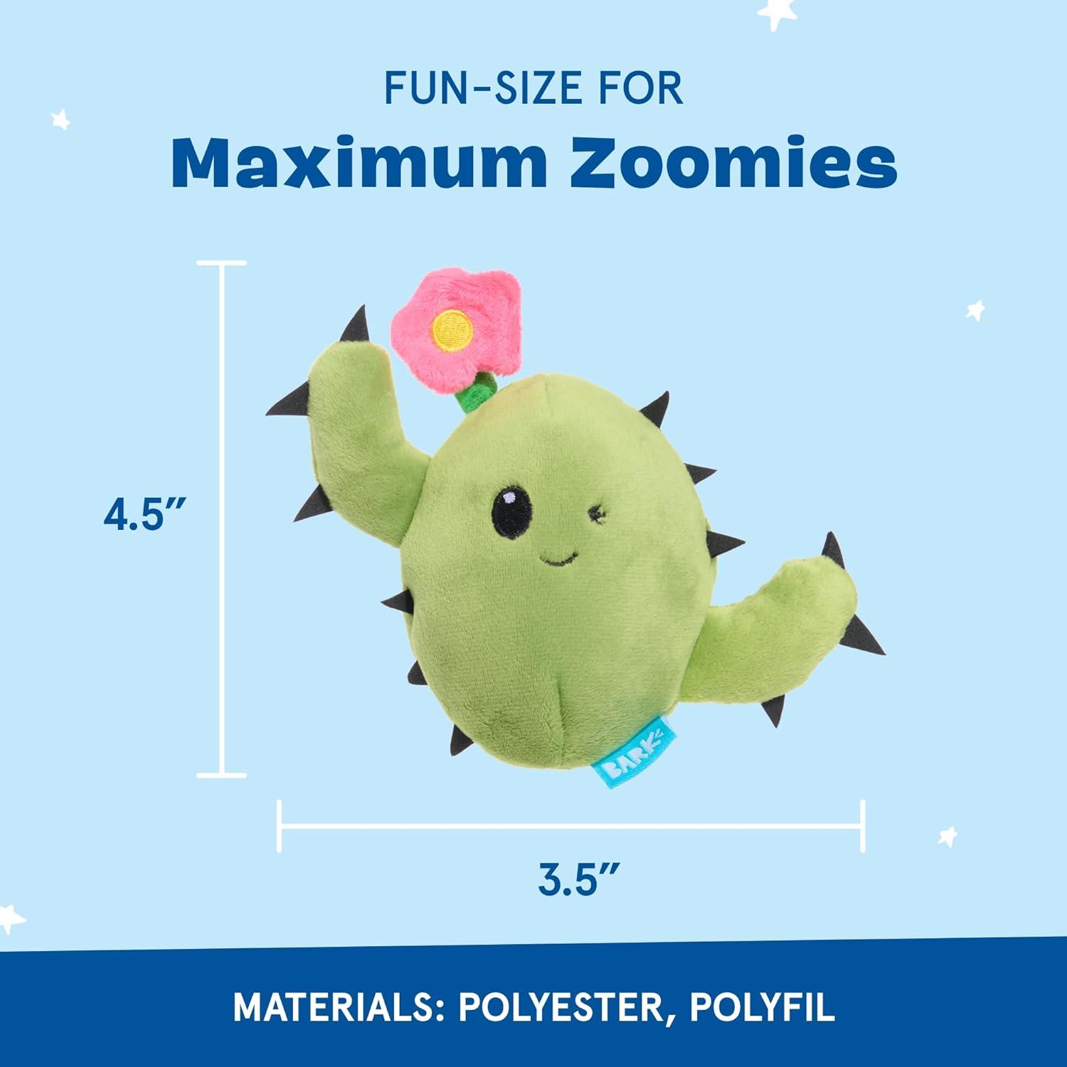 imageBarkbox 2 in 1 Interactive Plush Dog Toy  Rip and Reveal Toy for Dogs and Puppies  Stimulating Squeaky Pet Toys  Prickly Pete SmallConsuela  Small