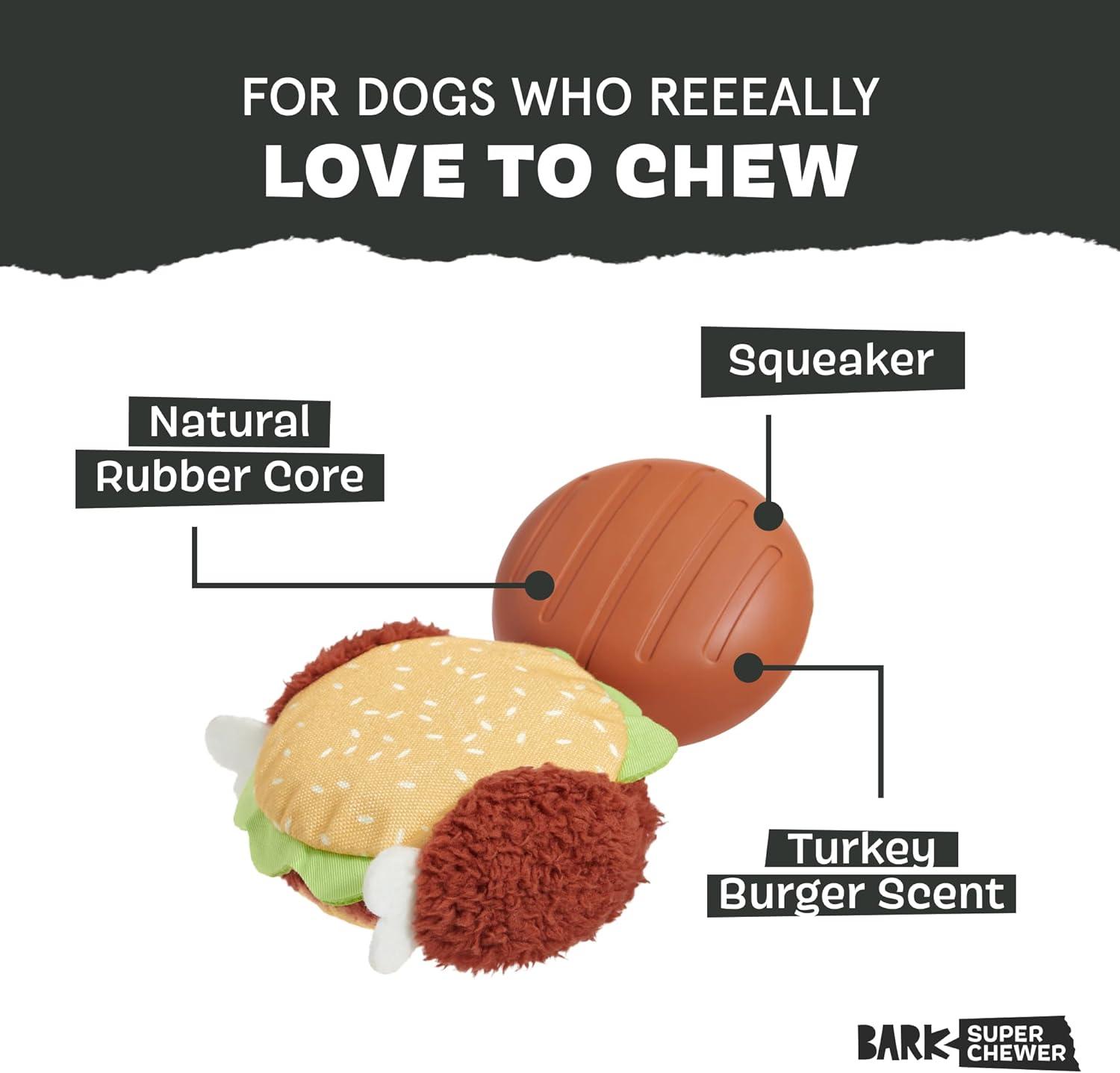 imageBarkbox 2 in 1 Interactive Plush Dog Toy  Rip and Reveal Toy for Dogs and Puppies  Stimulating Squeaky Pet Toys  Sub Zero Camping Hero SmallTurkey Barker