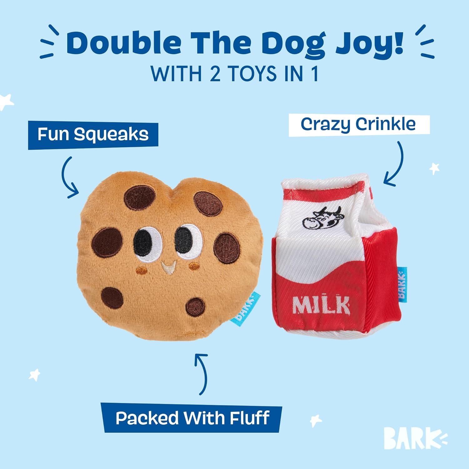 imageBarkbox Afterschool Snack Pack Dog Toy Bundle  Squeaky Dog Toys  Plush Dog Toys  Puppy and Pet Toys for Large DogsLarge