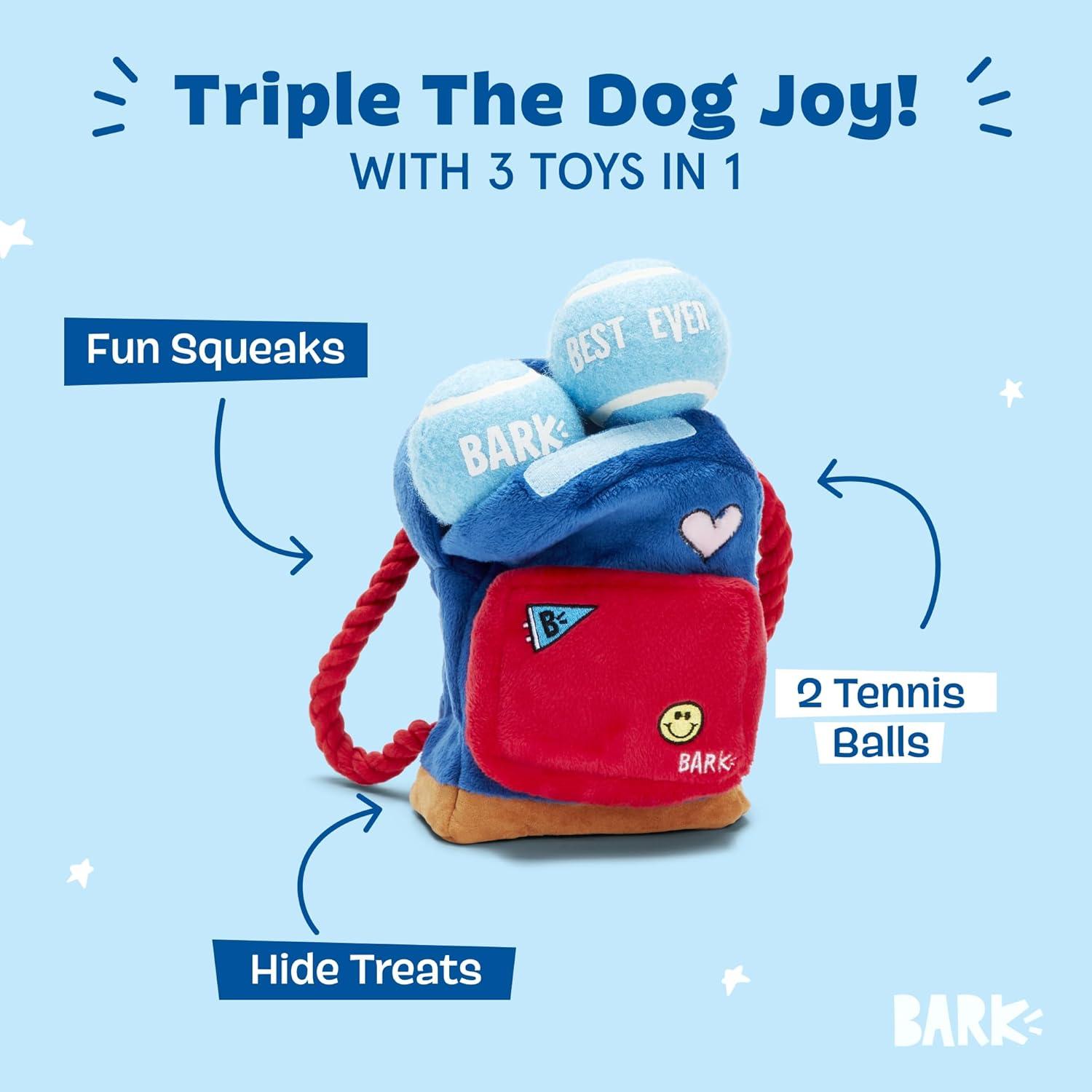 imageBarkbox Afterschool Snack Pack Dog Toy Bundle  Squeaky Dog Toys  Plush Dog Toys  Puppy and Pet Toys for Large DogsLarge