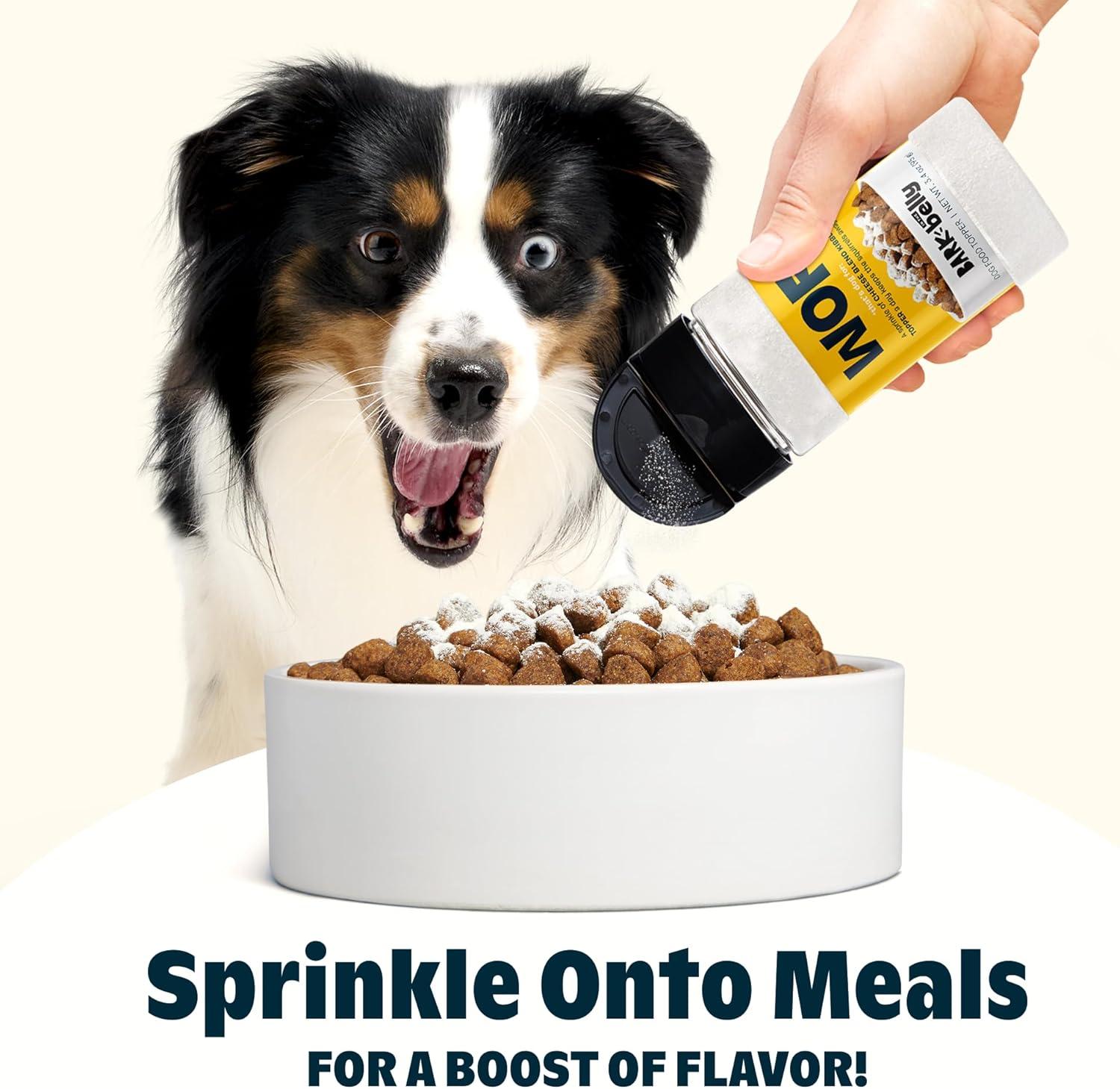 imageBarkbox Bada Bing Beef Dry Dog Food Toppers with High Protein and Limited Ingredients Meal Enhancer for Large amp Small Breeds  46 OzCheese