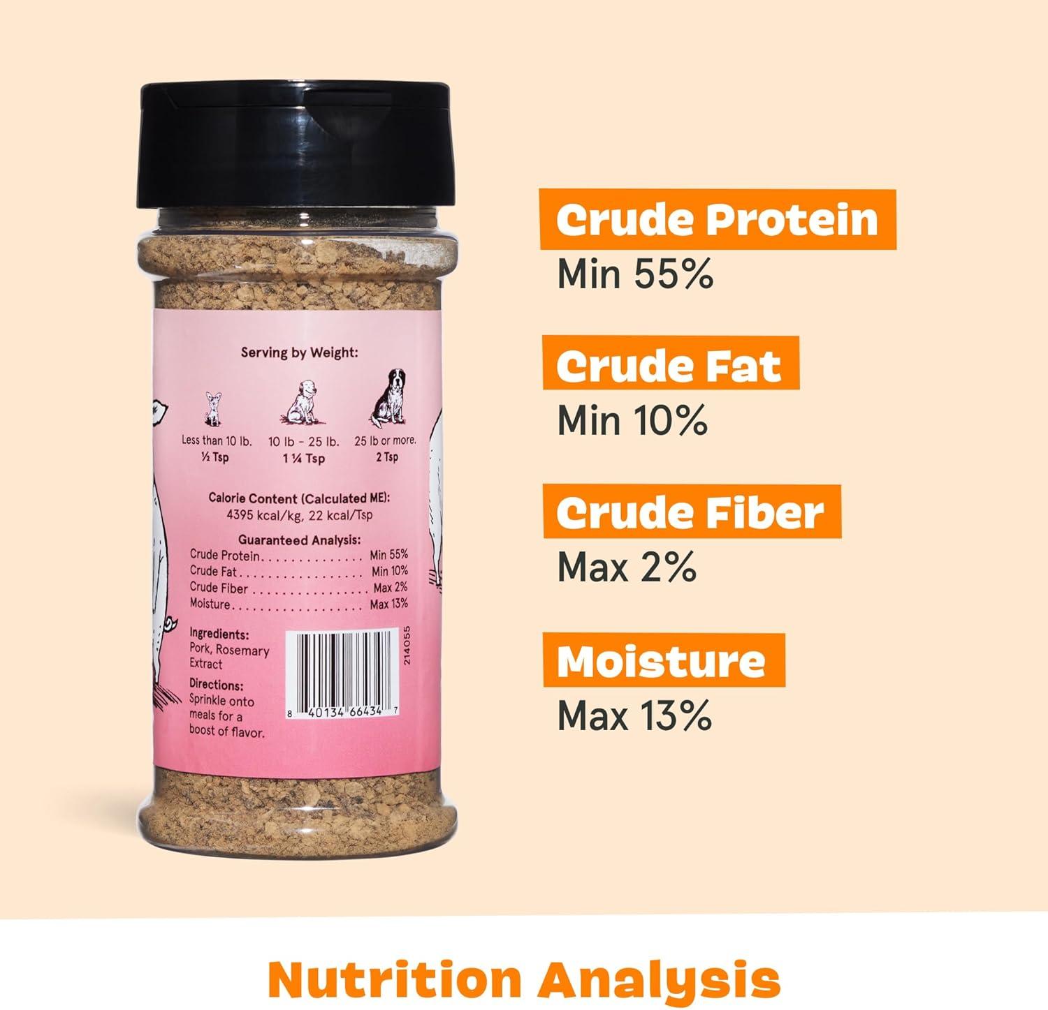 imageBarkbox Bada Bing Beef Dry Dog Food Toppers with High Protein and Limited Ingredients Meal Enhancer for Large amp Small Breeds  46 OzWham Bam Thank You Ham