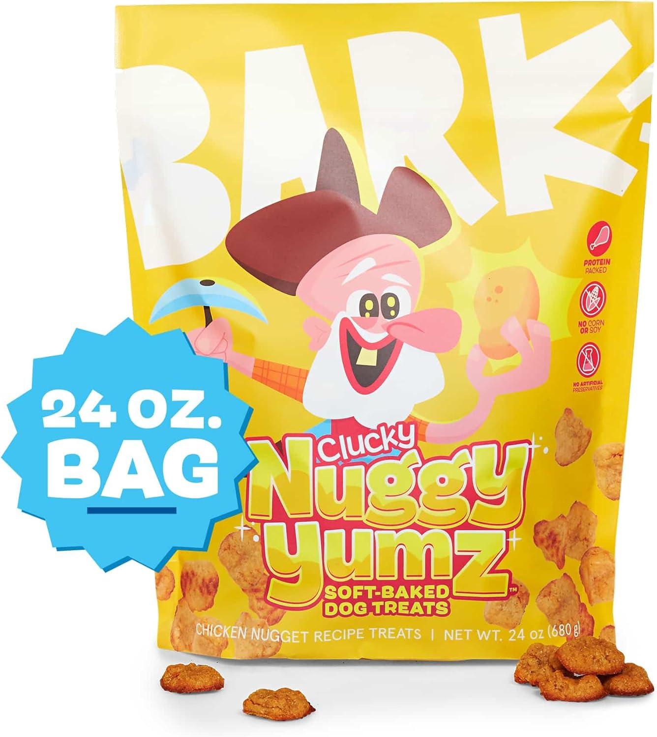 imageBarkbox Beefy Meat Hunks  Savory Beef Recipe with ProteinPacked Goodness No Corn or Soy  24oz BagChicken