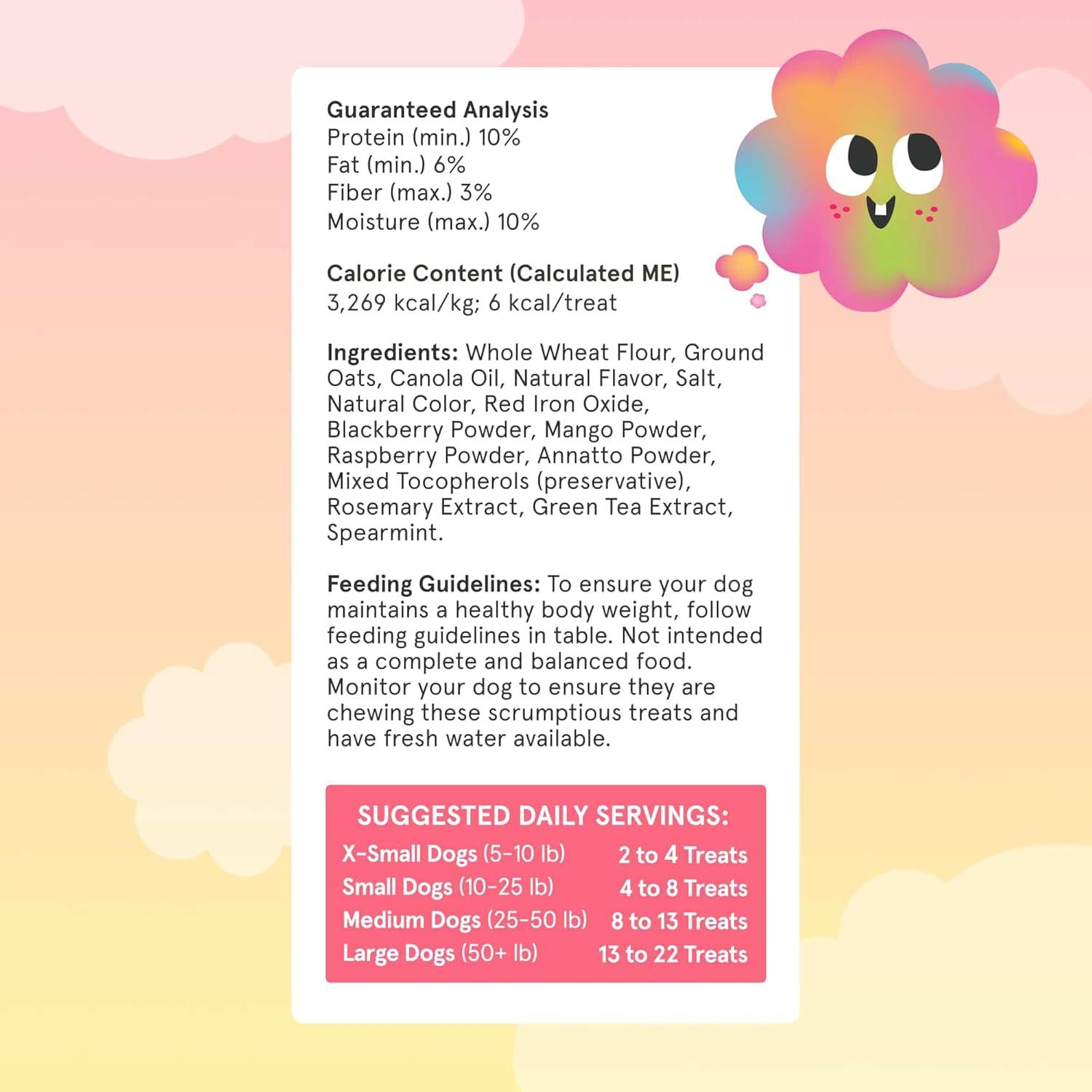 imageBarkbox Beefy Meat Hunks  Savory Beef Recipe with ProteinPacked Goodness No Corn or Soy  24oz BagMixed Berry