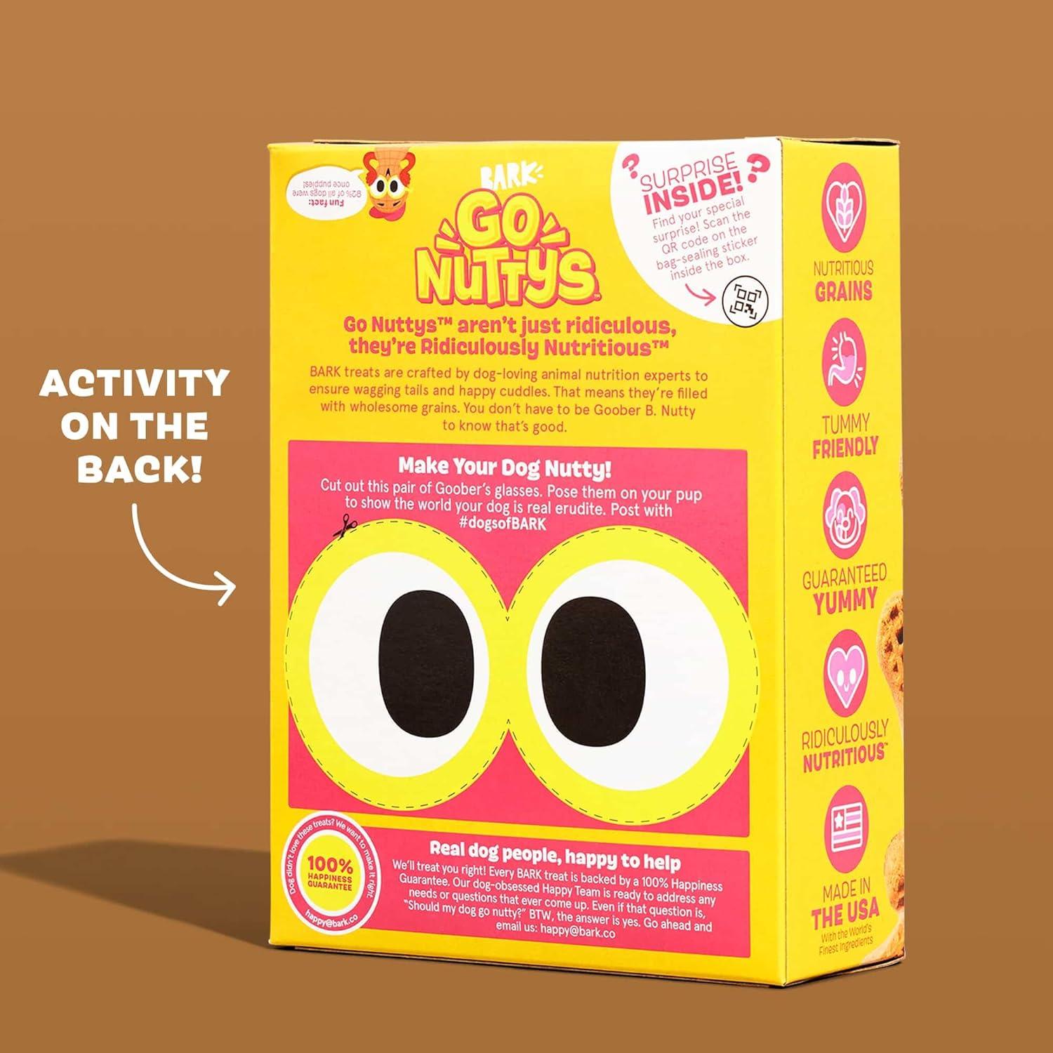 imageBarkbox Beefy Meat Hunks  Savory Beef Recipe with ProteinPacked Goodness No Corn or Soy  24oz BagPeanut Butter