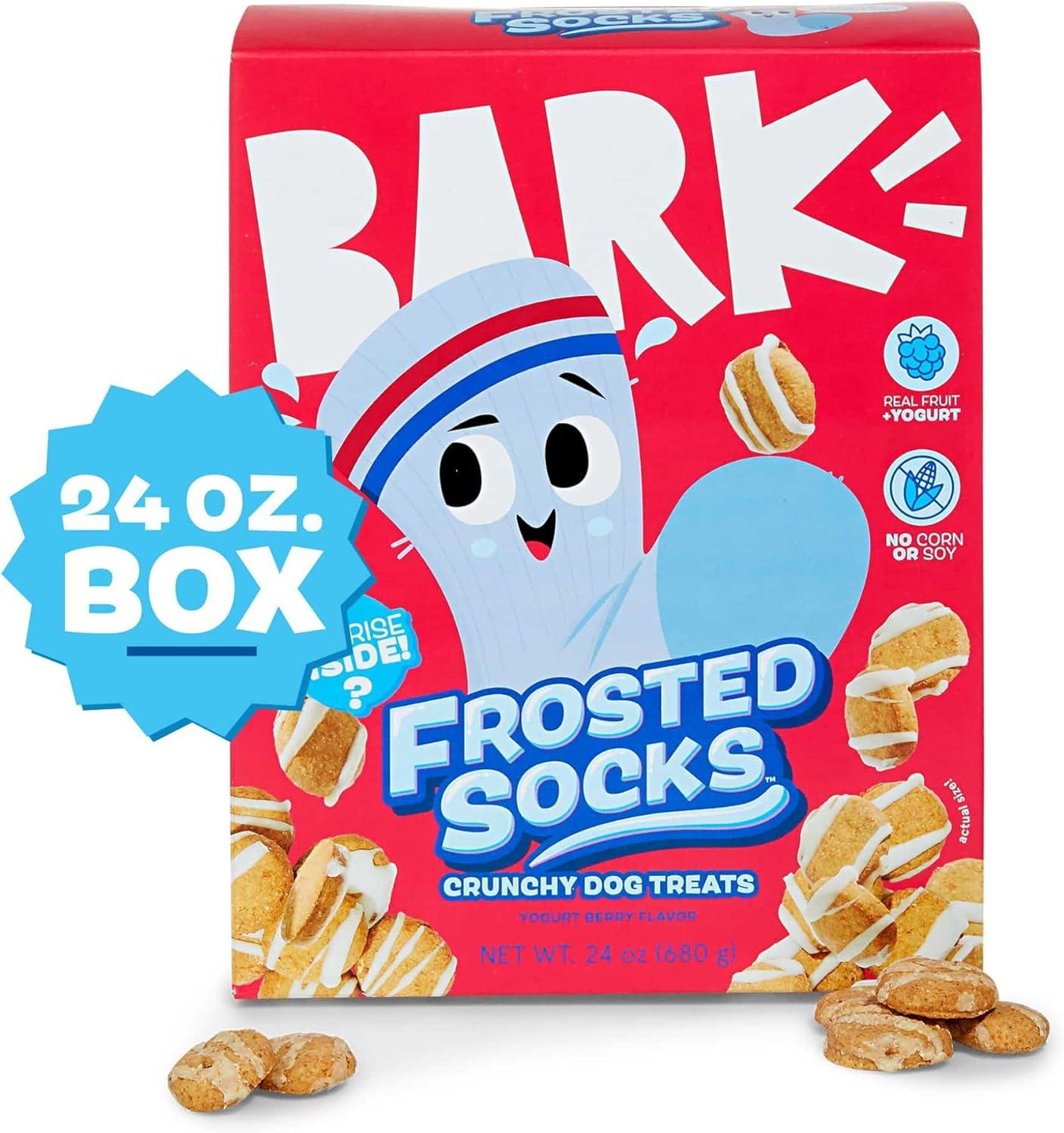 imageBarkbox Beefy Meat Hunks  Savory Beef Recipe with ProteinPacked Goodness No Corn or Soy  24oz BagYogurt Berry