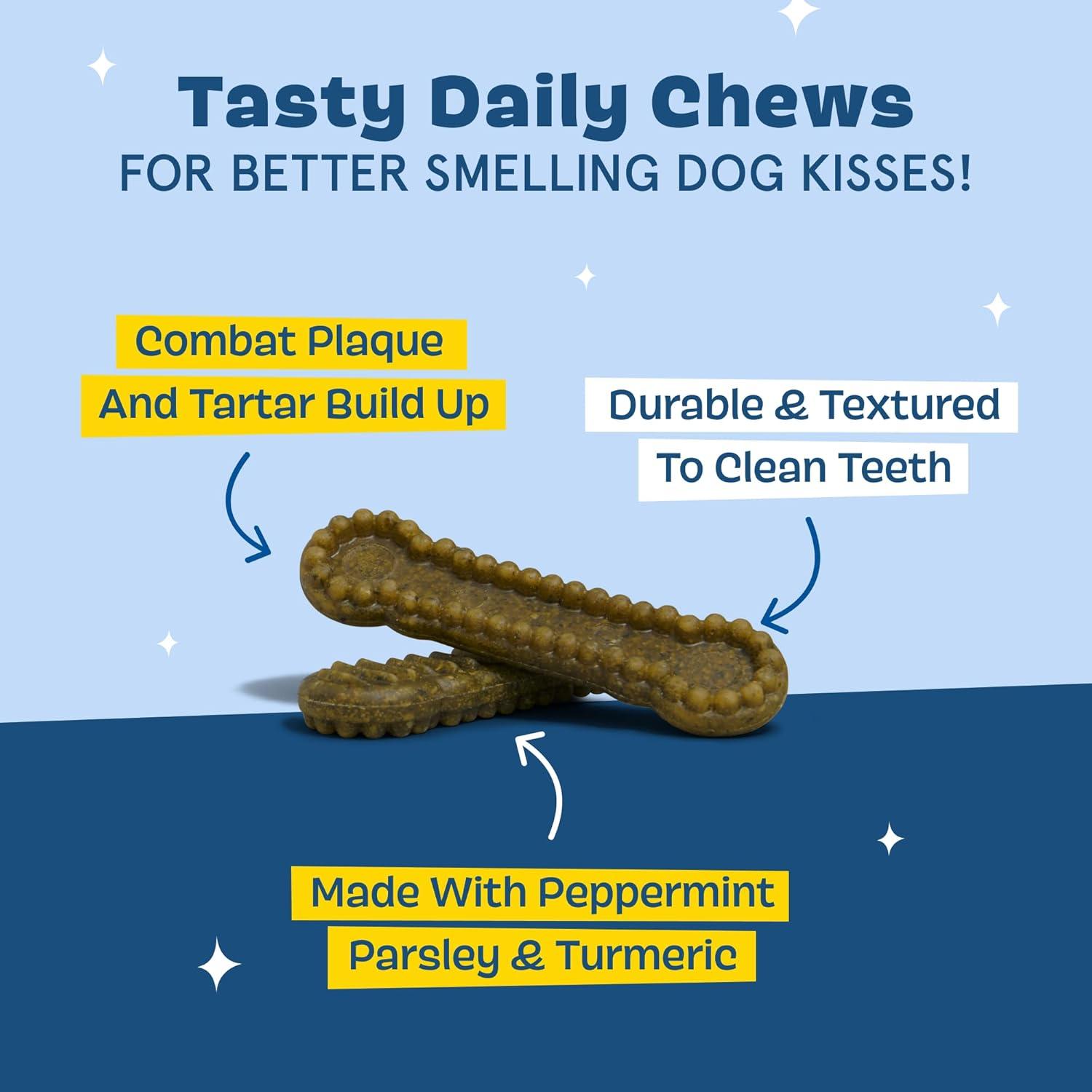 imageBarkbox Bright Durable Dental Chew Sticks for Dogs  15 Chews Made for Tough Chewers Large BreedsSmall Breeds