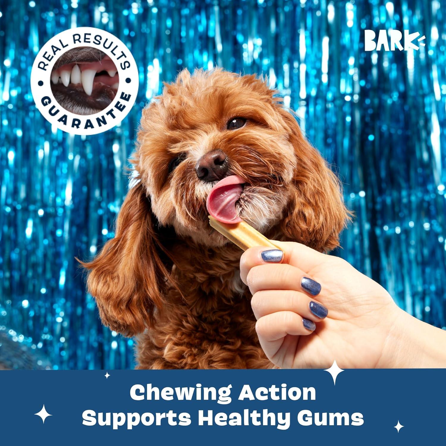 imageBarkbox Bright Original Dog Dental Chew Sticks Plaque and Tartar Cleaning Medium Breeds 30 ChewsSmall Breeds