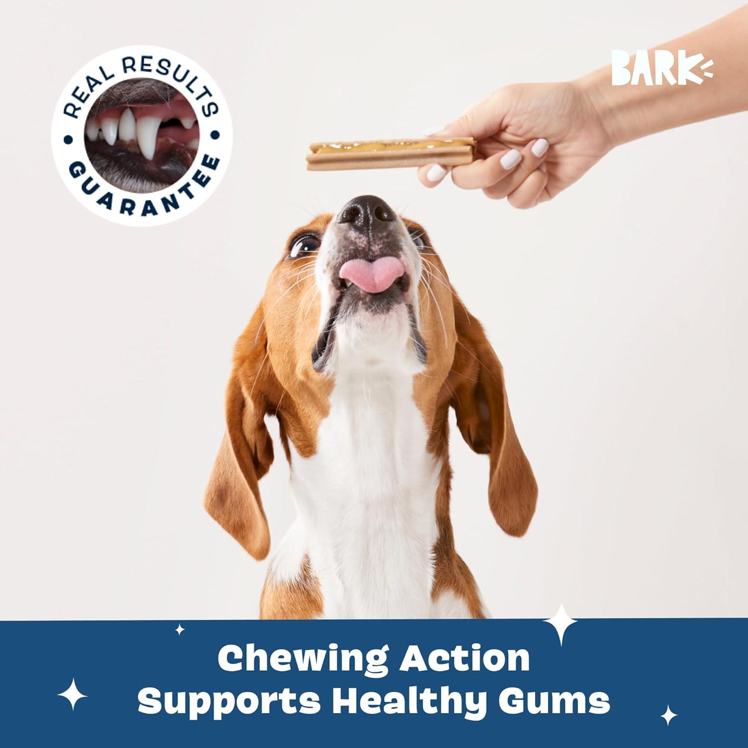 imageBarkbox Bright Original Dog Dental Kit 30 Teeth Cleaning Chew Sticks amp Toothpaste Large BreedsMedium Breeds