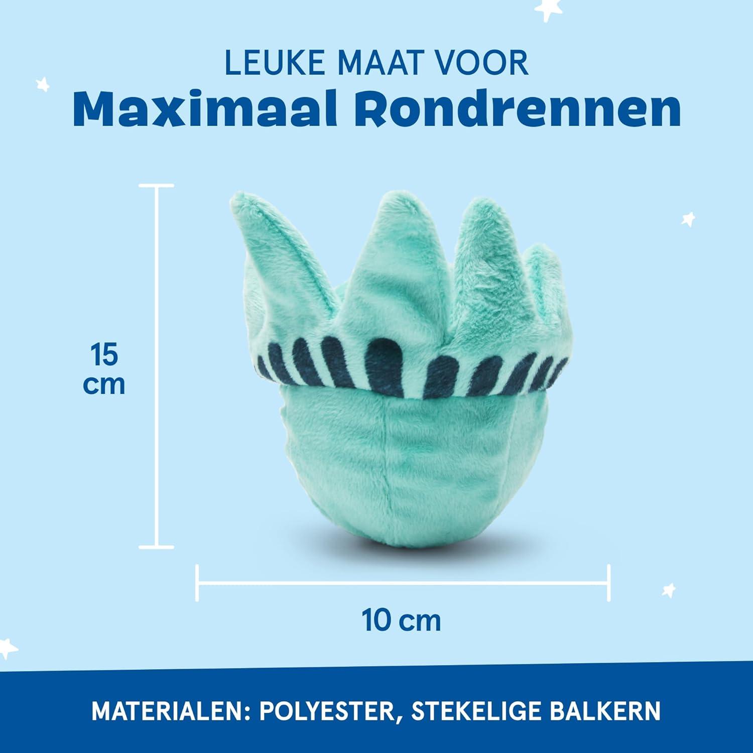 imageBarkbox Bulldog Barkarita Plush Dog Toy Crazy Crinkle and Whip n Flip Features amp Squeakers  Fun Dog ToysLiberty Ball