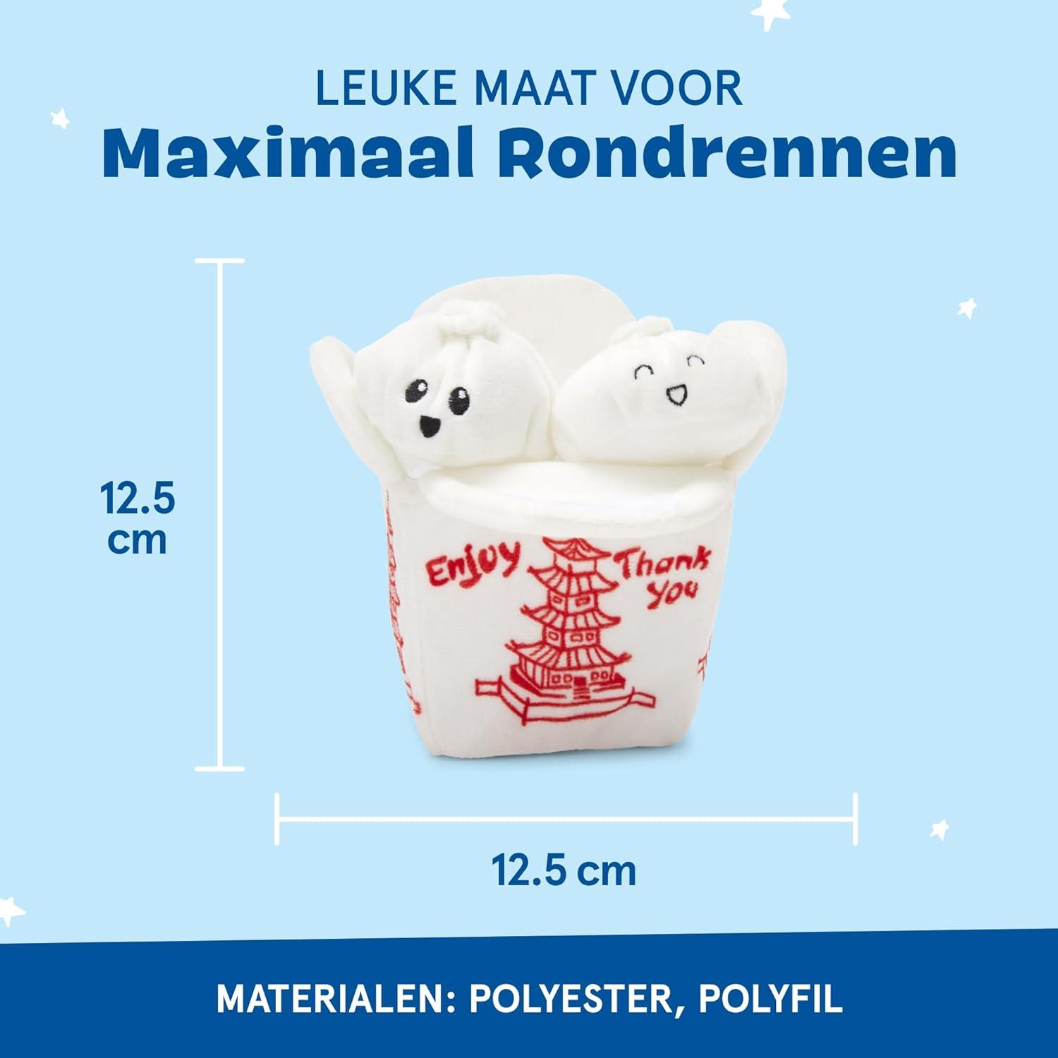 imageBarkbox Chewz Ballz Plush Dog Toy  MultiPart Fun for Small Dogs Perfect for Playtime amp FetchAndis Dumplings  Large