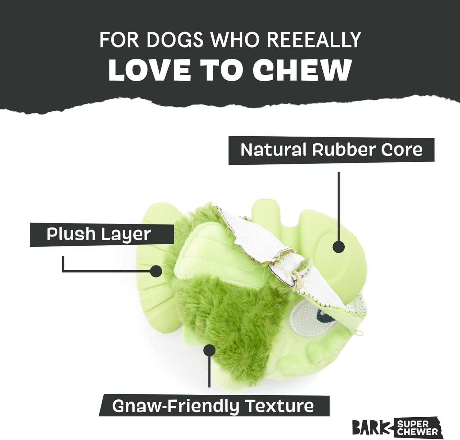 imageBarkbox Clown Fishing Around Plush Toy for Small Dogs  2Part Squeaky Toy with TreatHiding Fun  Perfect for Interactive Play and Mental StimulationBass  Small