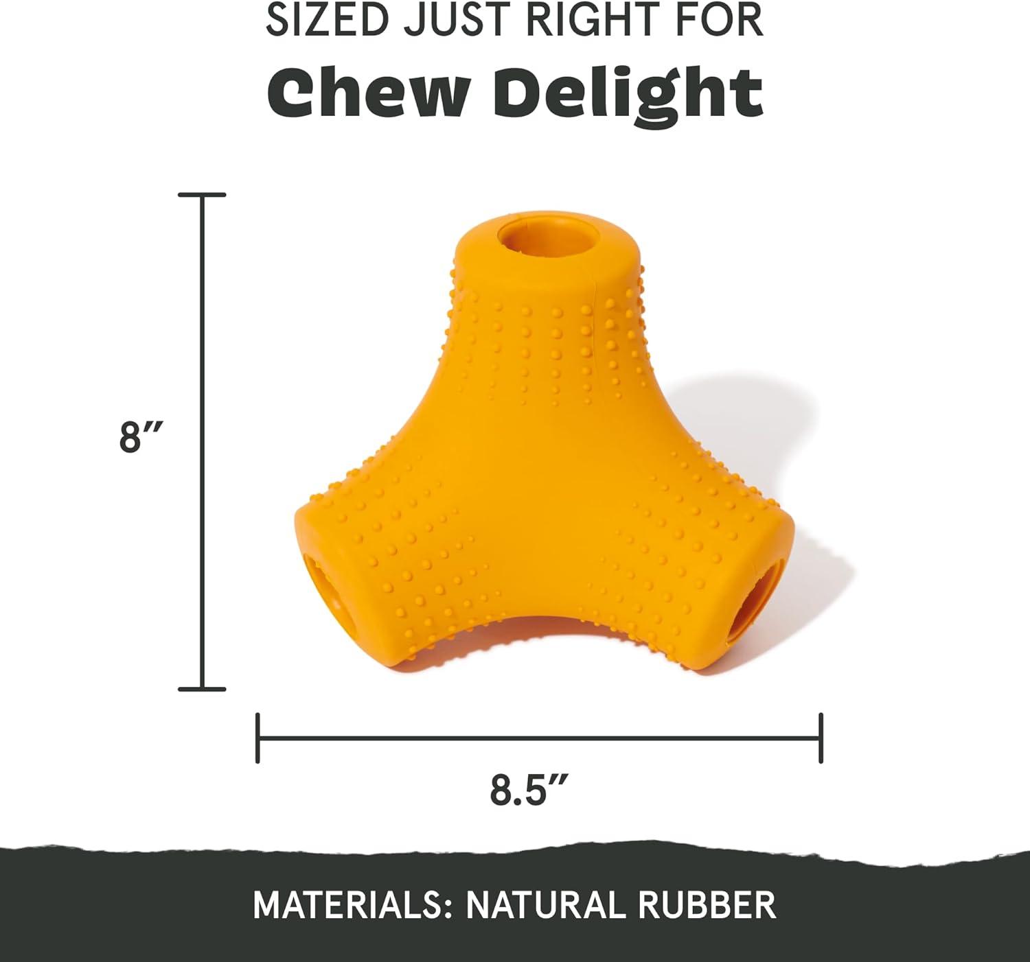 imageBarkbox Coral Teef Dog Toy  Wacky Bounce  Dog Toy for Aggressive ChewersCoral Teef