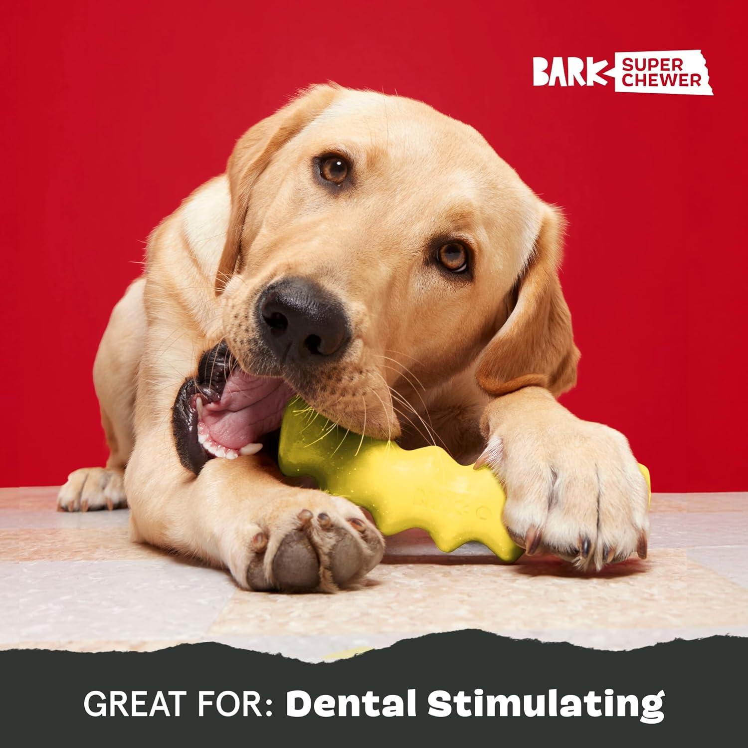 imageBarkbox Crinkle Fry Dog Toy for Large Dogs Super Tough Nylon Construction for Aggressive Chewers and Designed for Durable PlaytimeCrinkle Fry