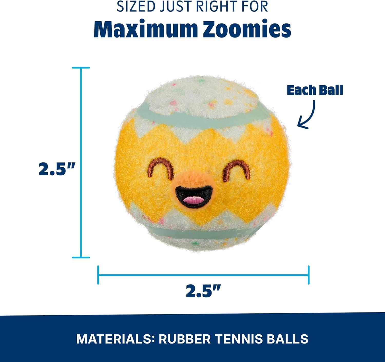 imageBarkbox Dog Toys  Squeaky Clean Bath Bombs Squeaker Ball Interactive Chew Toys  Durable amp Tough Tennis Balls Training Exercise amp Beating Boredom  Stimulating Plush SmallMedium Breed amp PuppiesPlay Hatch