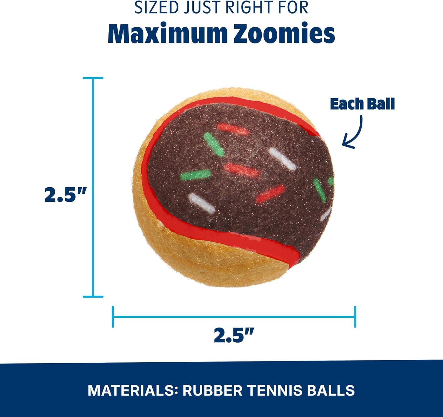 imageBarkbox Dog Toys  Squeaky Clean Bath Bombs Squeaker Ball Interactive Chew Toys  Durable amp Tough Tennis Balls Training Exercise amp Beating Boredom  Stimulating Plush SmallMedium Breed amp PuppiesBallscoti