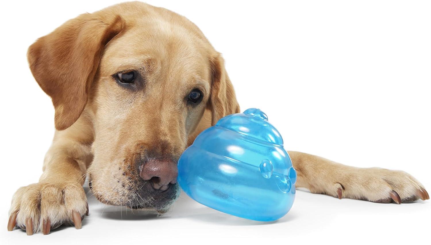 imageBarkbox Poopsicle Dog Toy for Medium Dogs  Perfect for Fetch and Hiding Treats Offering a Rewarding Challenge for Dogs and PuppiesPoopsicle