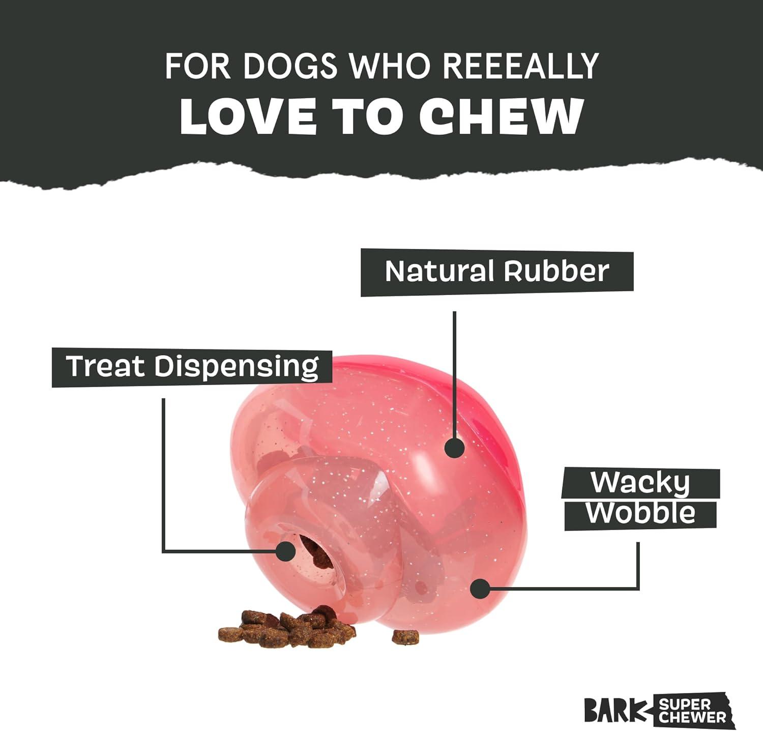 imageBarkbox Poopsicle Dog Toy for Medium Dogs  Perfect for Fetch and Hiding Treats Offering a Rewarding Challenge for Dogs and PuppiesTreat Caster Potion