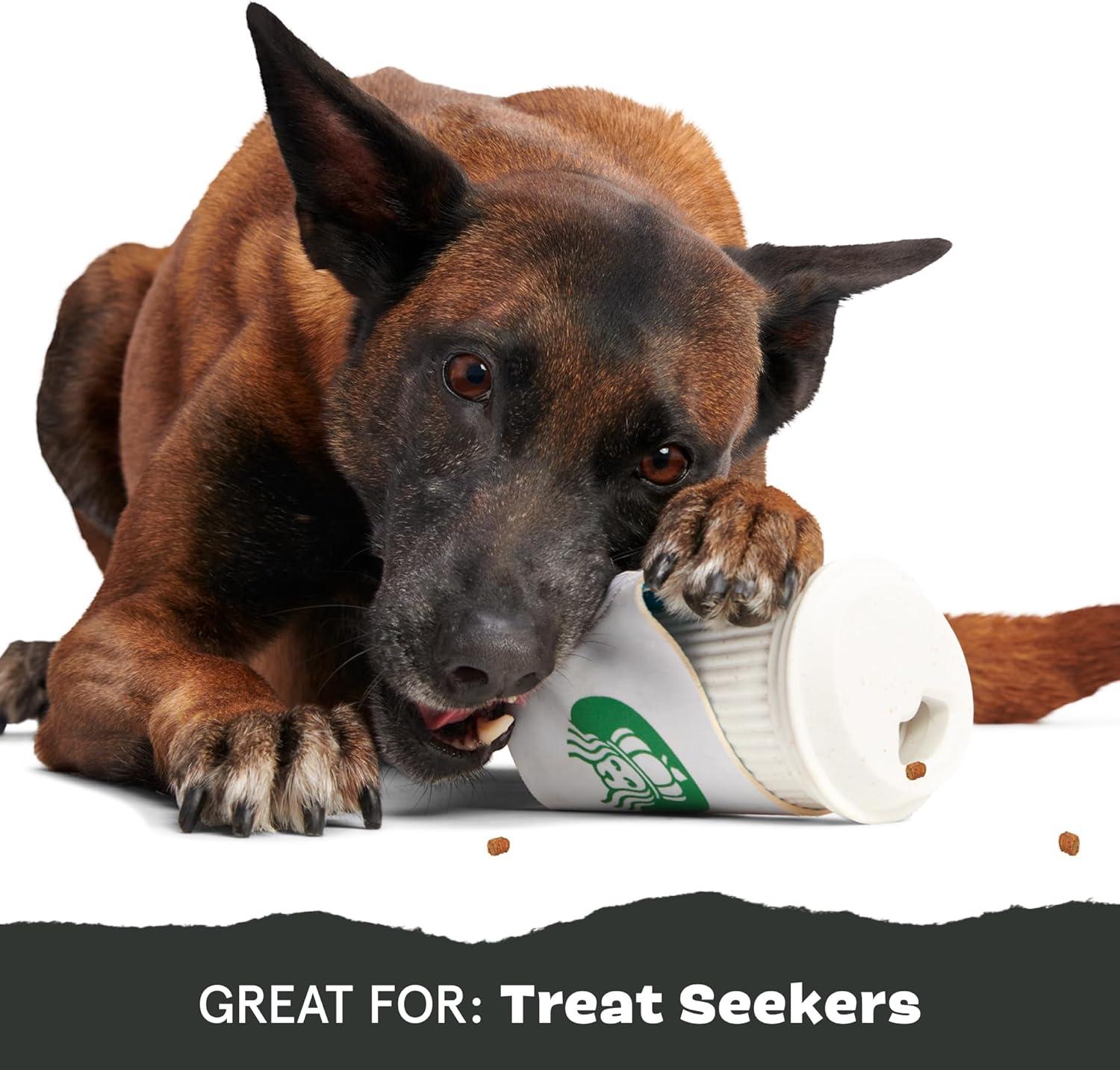 imageBarkbox Pupkin Spice Latte Plush Dog Toy  Plush Dog Toys  Puppy and Pet Toys for Medium to Large DogsPupkin Spice Latte