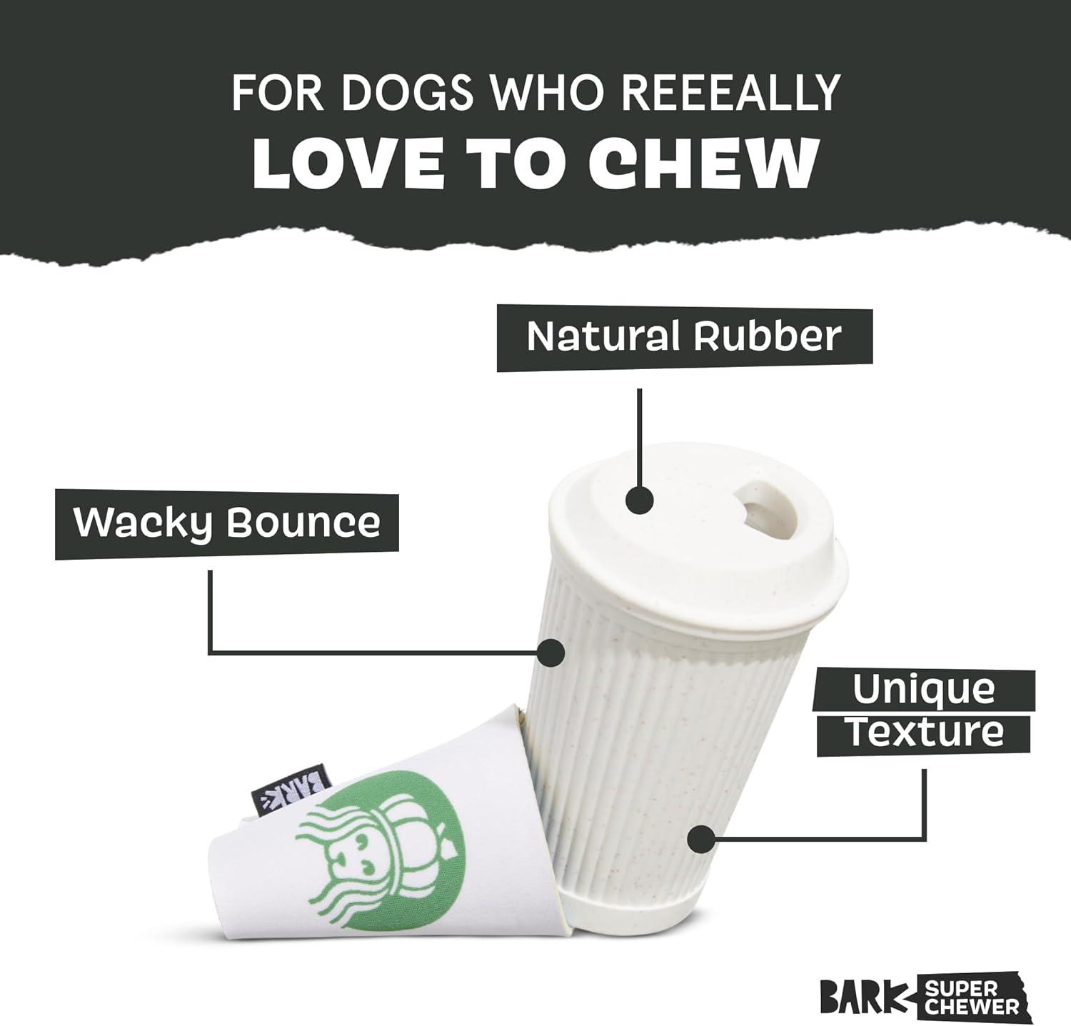 imageBarkbox Pupkin Spice Latte Plush Dog Toy  Plush Dog Toys  Puppy and Pet Toys for Medium to Large DogsPupkin Spice Latte