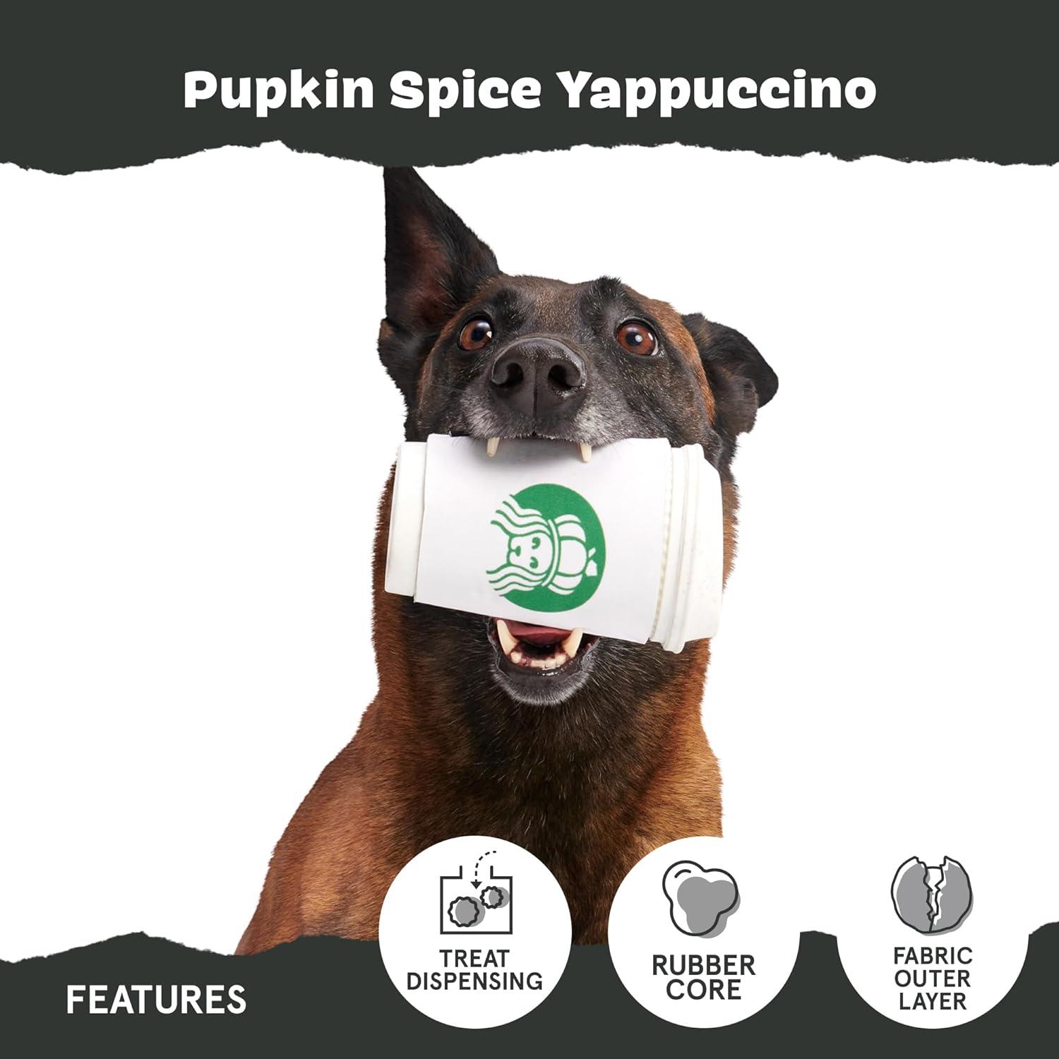 imageBarkbox Pupkin Spice Latte Plush Dog Toy  Plush Dog Toys  Puppy and Pet Toys for Medium to Large DogsPupkin Spice Latte