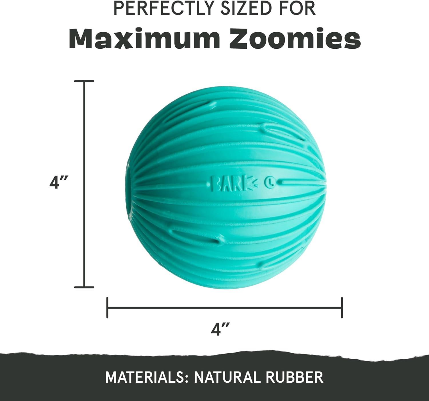 imageBarkbox Sea Foam Reef Ball Treat Dispensing Toy for Large Dogs Perfect for FunFilled Stimulation and Interactive PlaytimeSea Foam Reef Ball