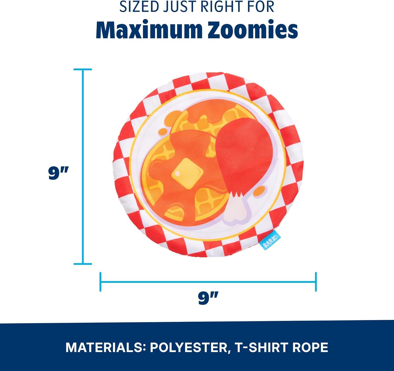 imageBarkbox Signore Pizza Face Dog Toy  FluffFree Crinkle Pizza Toy with TShirt Rope  Durable Dog Toys Dogs amp Puppy EssentialsChicky and Woofles To Go