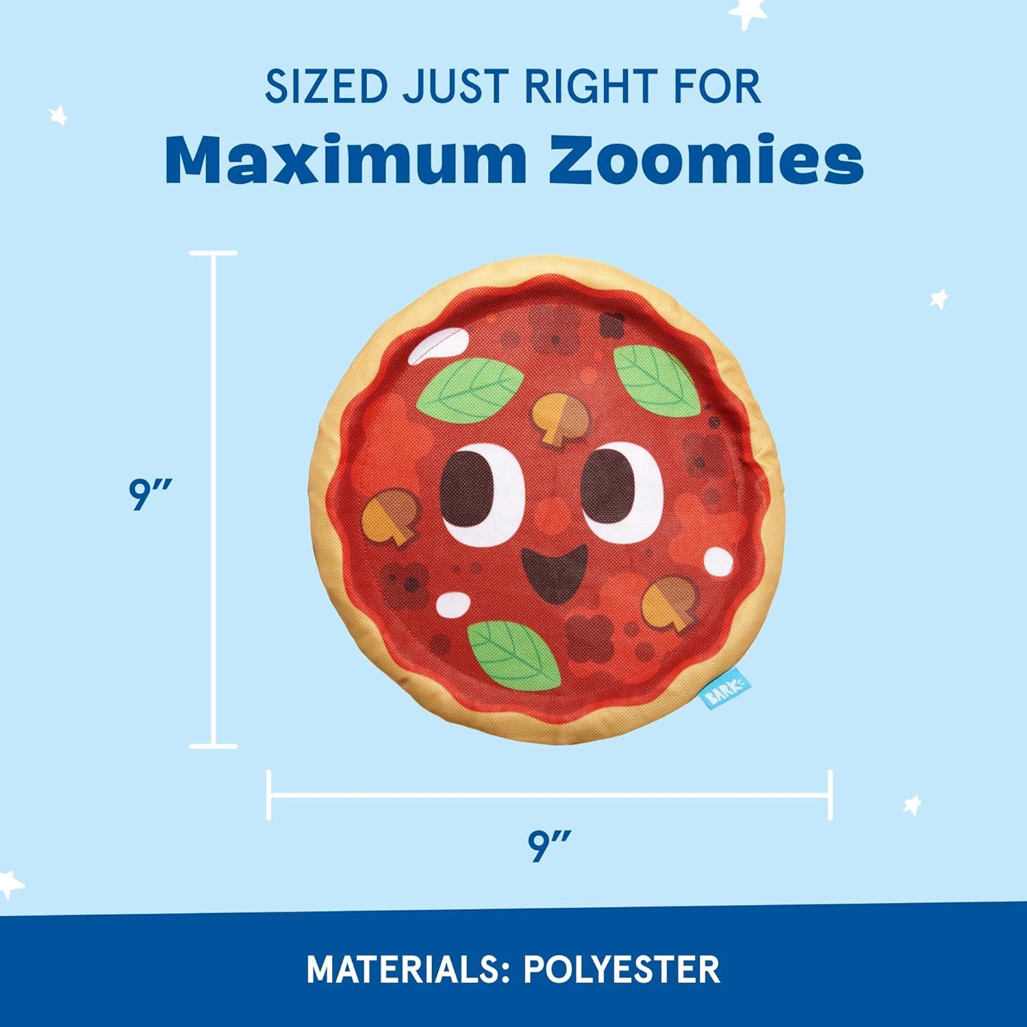 imageBarkbox Signore Pizza Face Dog Toy  FluffFree Crinkle Pizza Toy with TShirt Rope  Durable Dog Toys Dogs amp Puppy EssentialsSignore Pizza Face