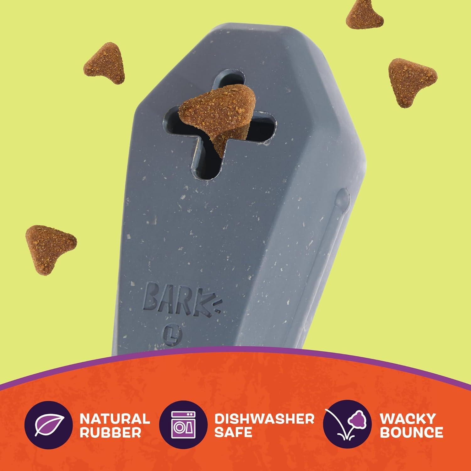 imageBarkbox Super Chewer Tough Dog Chew Toys for Aggressive Chewers Dental Stimulating T Bone  LargeDrac Casket