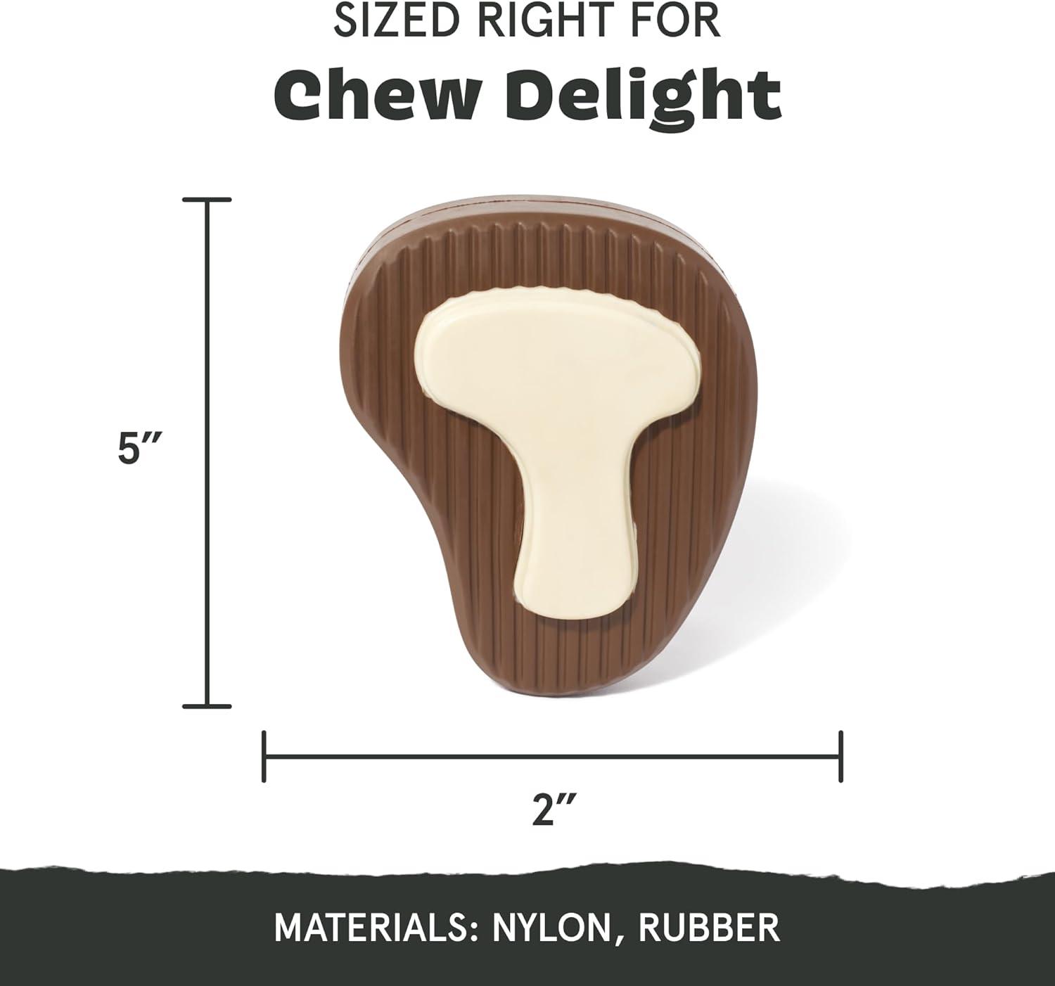 imageBarkbox Super Chewer Tough Dog Chew Toys for Aggressive Chewers Dental Stimulating T Bone  LargeMr TBone  Large