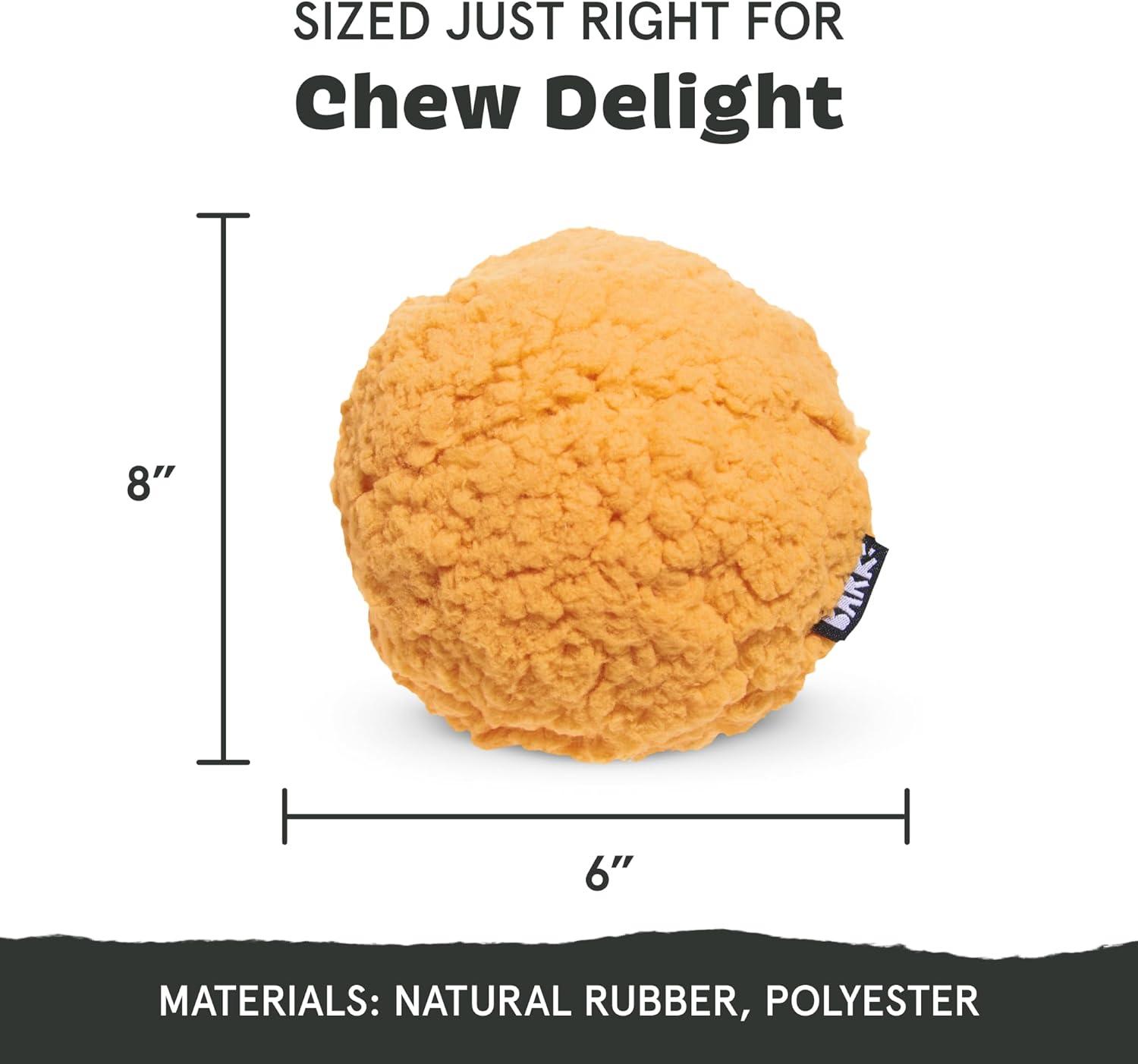 imageBarkbox Super Chewer Tough Dog Chew Toys for Aggressive Chewers Plush 2 Toys in 1 Parrot  LargeCheeze Brawl  Large