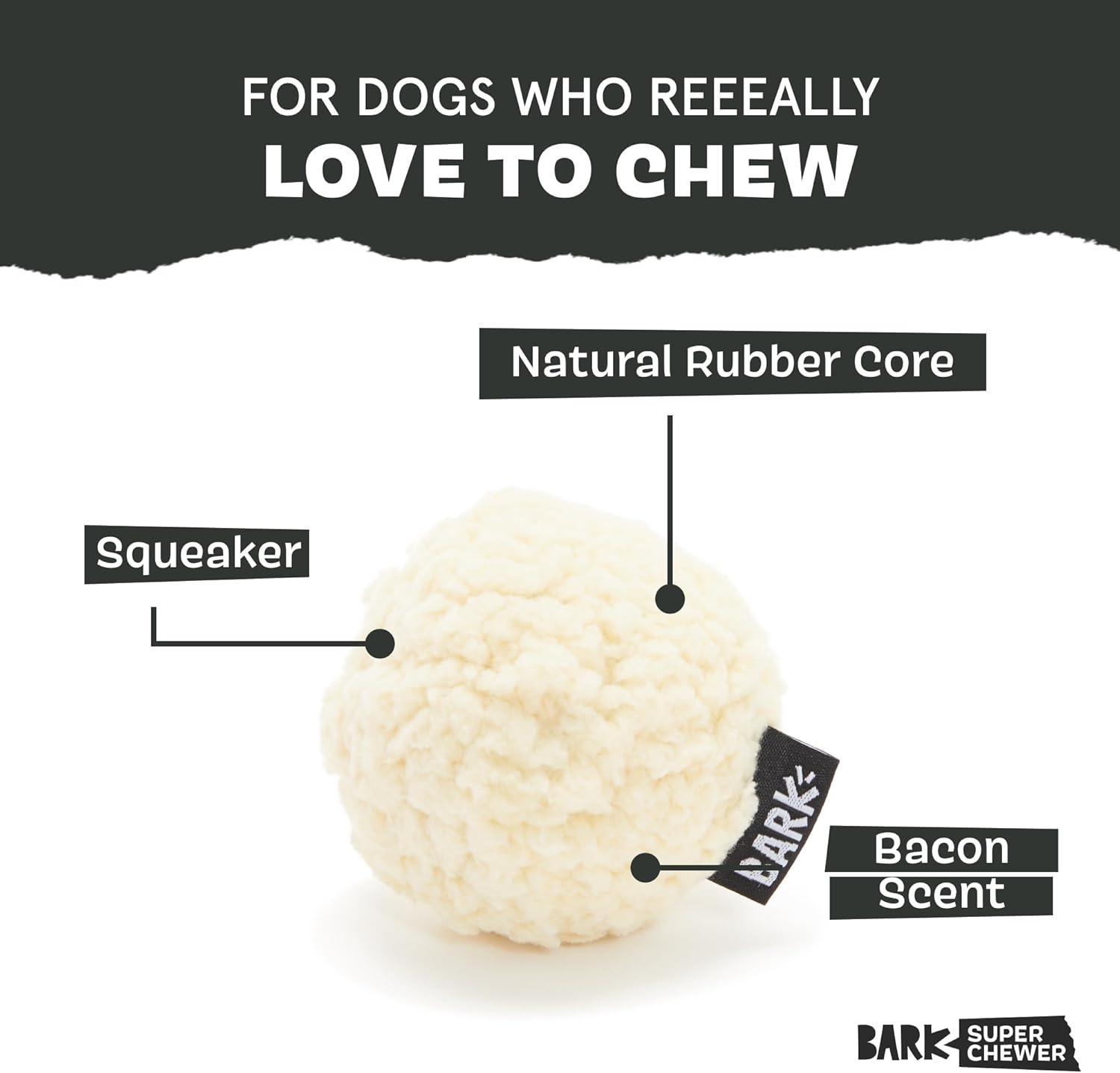 imageBarkbox Super Chewer Tough Dog Chew Toys for Aggressive Chewers Plush 2 Toys in 1 Parrot  LargeSmash Potato  Large