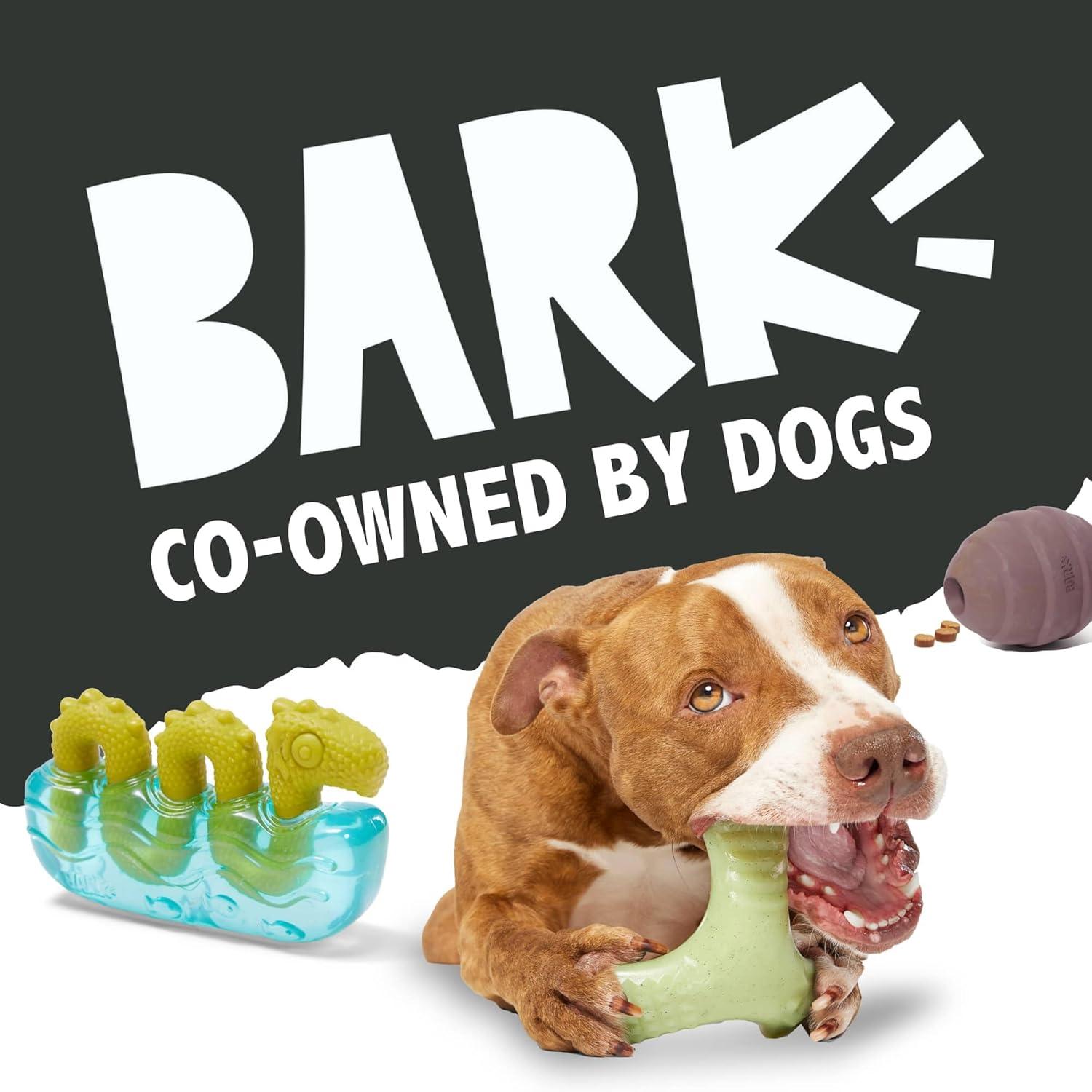 imageBarkbox Super Chewer Tough Dog Chew Toys for Aggressive Chewers Treat Dispensing CometSmallFlingrayLarge