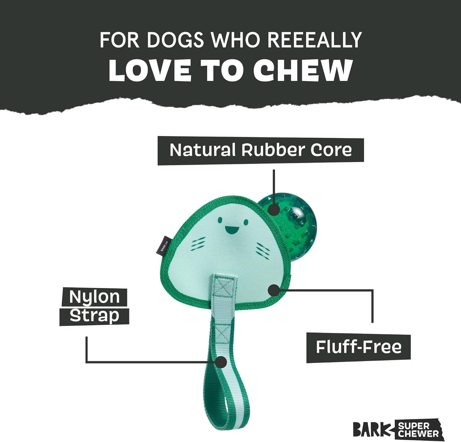 imageBarkbox Super Chewer Tough Dog Chew Toys for Aggressive Chewers Treat Dispensing CometSmallFlingrayLarge