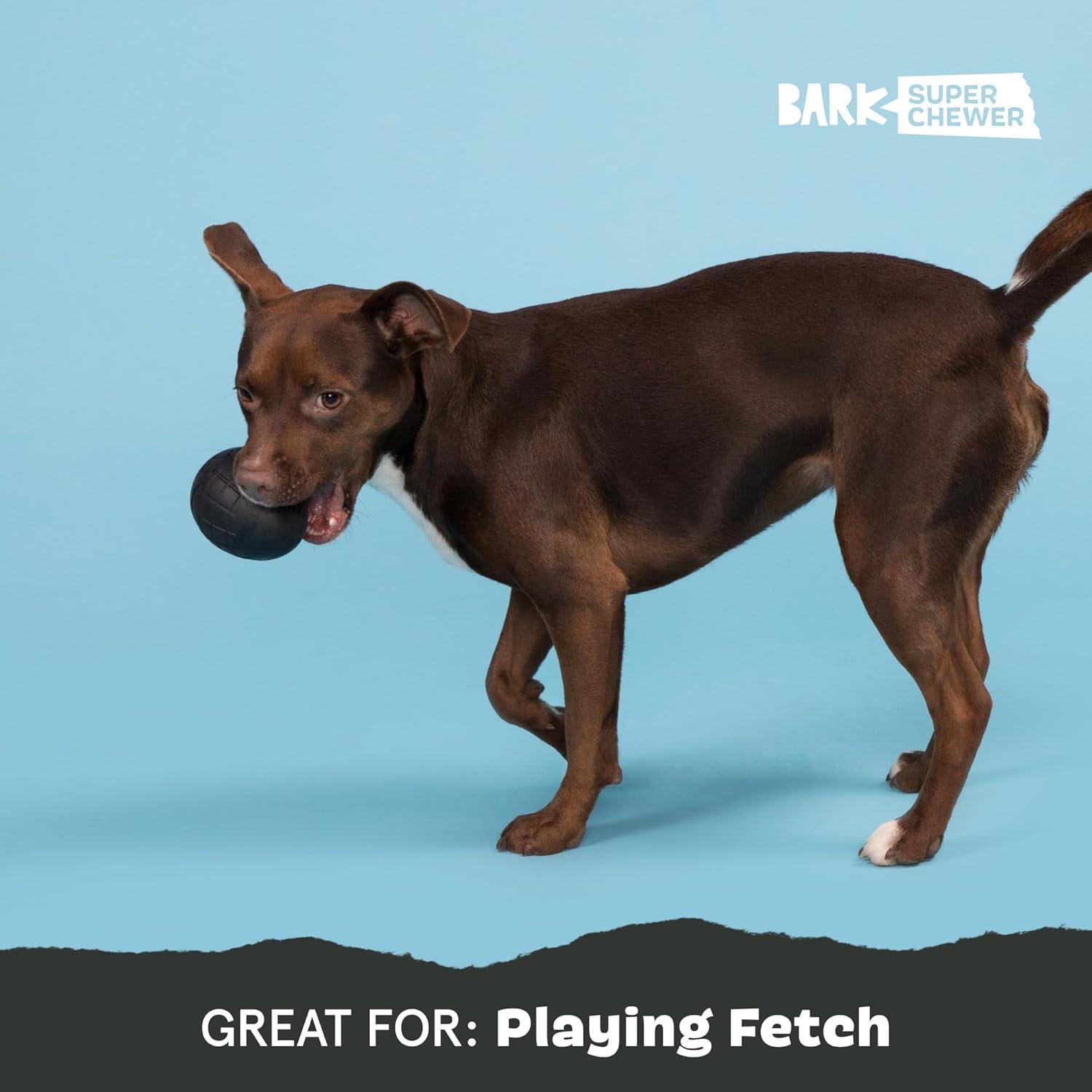 imageBarkbox Super Chewer Tough Dog Chew Toys for Aggressive Chewers Treat Dispensing CometSmallOrigin  Large