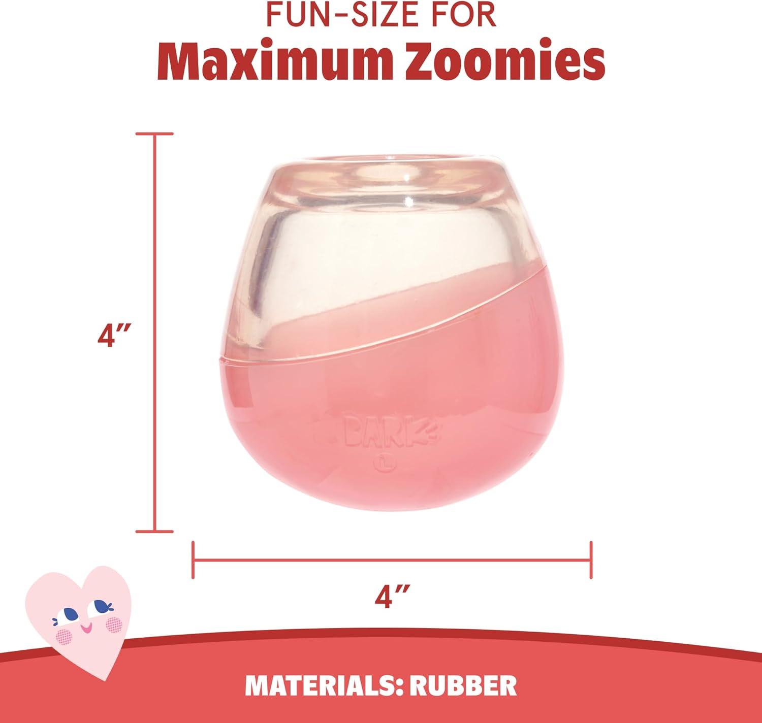 imageBarkbox Tipsy Treat Gift Pack  Valentines Day Plush TreatDispensing Dog Toy amp Chicken Jerky Heart Treats  Fun Gift Box for Medium to Large Dogs