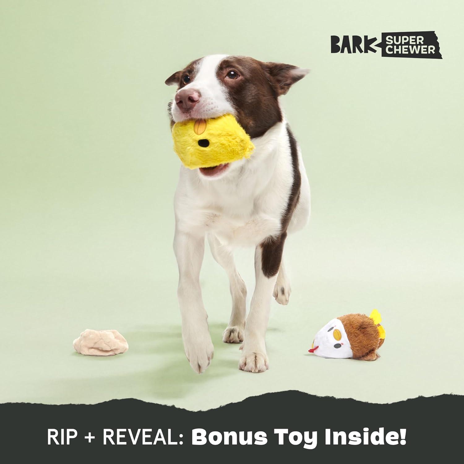 imageBarkbox Torbert The Troll Dog Toy for Small Dogs  Natural Rubber with Wacky Bounce  Perfect for Aggressive Chewers and LongLasting PlaytimeHatch Me If You Can