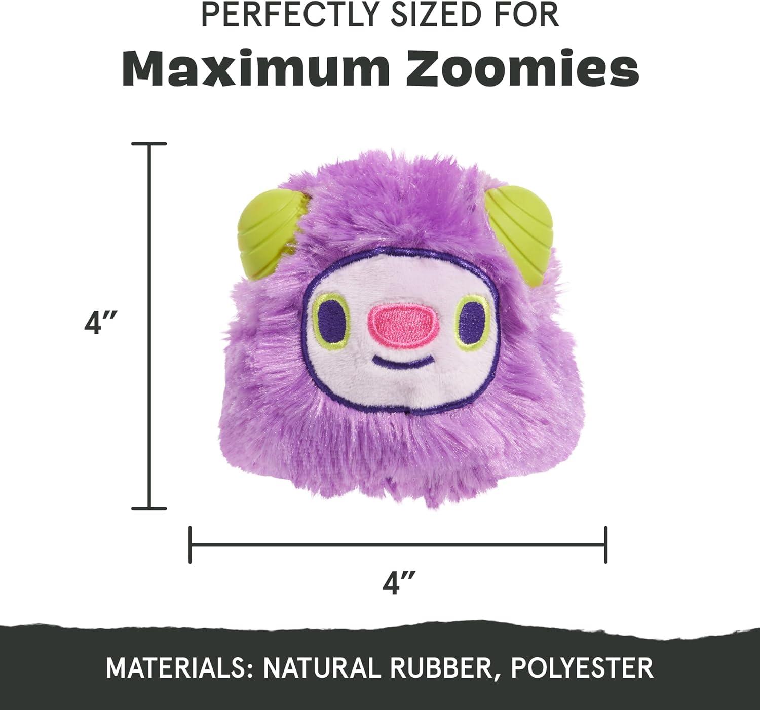 imageBarkbox Torbert The Troll Dog Toy for Small Dogs  Natural Rubber with Wacky Bounce  Perfect for Aggressive Chewers and LongLasting PlaytimeTorbert The TrollLarge