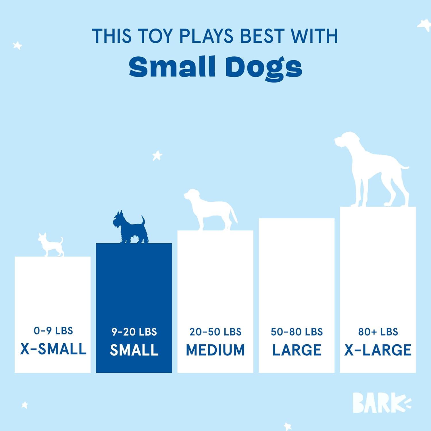 imageBarkbox Wild Berry Bunch Multi Part Toy for Dogs and Puppies  Small BreedsThem Apples