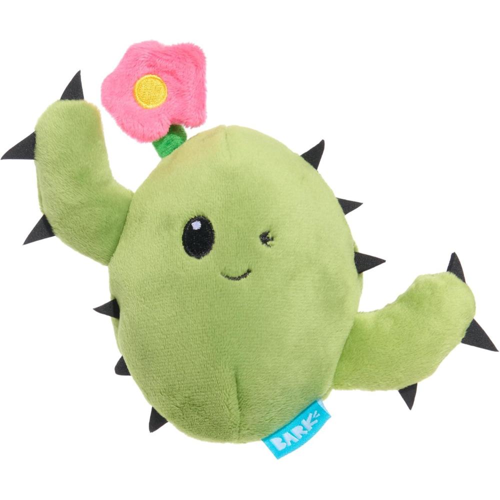 imageBarkbox 2 in 1 Interactive Plush Dog Toy  Rip and Reveal Toy for Dogs and Puppies  Stimulating Squeaky Pet Toys  Prickly Pete SmallConsuela the Cactus  Large