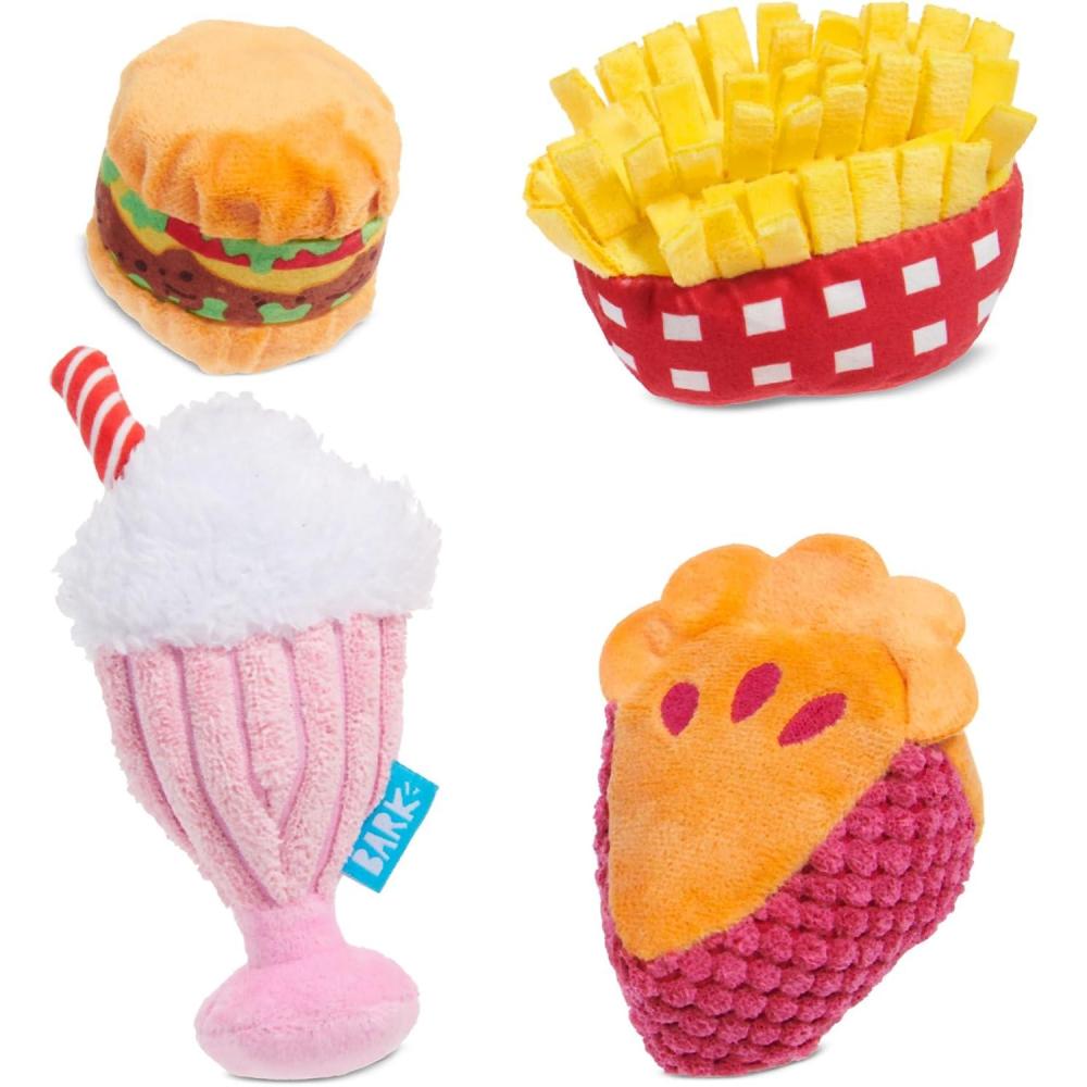 imageBarkbox 2 in 1 Interactive Plush Dog Toy  Rip and Reveal Toy for Dogs and Puppies  Stimulating Squeaky Pet Toys  Sub Zero Camping Hero SmallDine  Dash Bundle