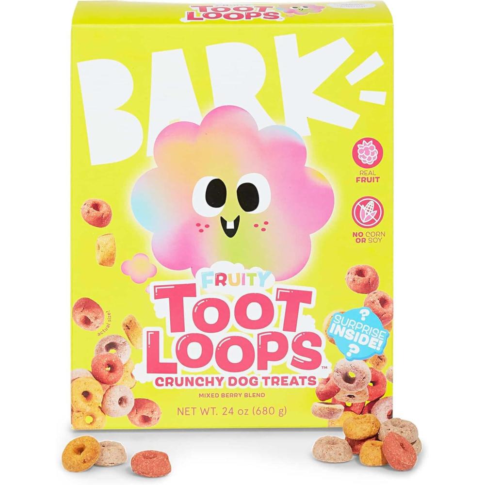 imageBarkbox Beefy Meat Hunks  Savory Beef Recipe with ProteinPacked Goodness No Corn or Soy  24oz BagMixed Berry