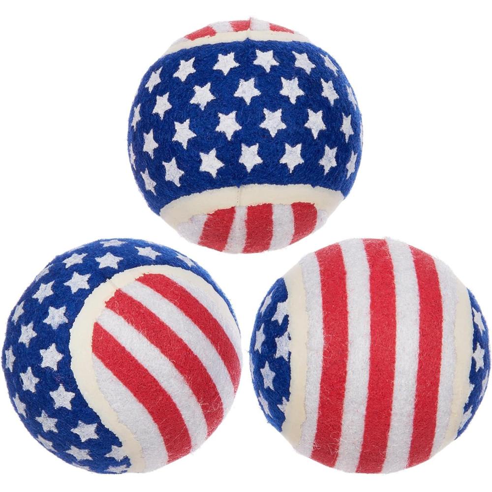 imageBarkbox Dog Toys  Squeaky Clean Bath Bombs Squeaker Ball Interactive Chew Toys  Durable amp Tough Tennis Balls Training Exercise amp Beating Boredom  Stimulating Plush SmallMedium Breed amp PuppiesFetch of July