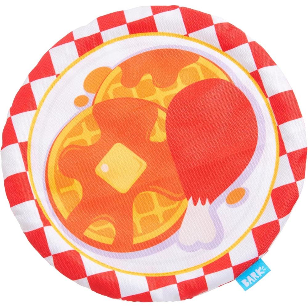 imageBarkbox Signore Pizza Face Dog Toy  FluffFree Crinkle Pizza Toy with TShirt Rope  Durable Dog Toys Dogs amp Puppy EssentialsChicky and Woofles To Go