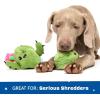 Barkbox 2 in 1 Interactive Plush Dog Toy – Rip and Reveal Toy for Dogs and Puppies – Stimulating Squeaky Pet Toys | Prickly Pete (Small)(Consuela the Cactus – Large)