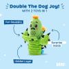 Barkbox 2 in 1 Interactive Plush Dog Toy – Rip and Reveal Toy for Dogs and Puppies – Stimulating Squeaky Pet Toys | Prickly Pete (Small)(Prickly Pete)