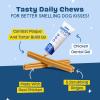 Barkbox Bright Original Dog Dental Kit, 30 Teeth Cleaning Chew Sticks & Toothpaste, Large Breeds(Large Breeds)