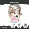 Barkbox Buck Wild Super Chewer Dog Toy for Medium to Large Dogs, Perfect for Dogs Who Love Gnawing, Shredding and Tough Playtime Fun(Lover Beast)