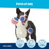 Barkbox Dog Toys – Squeaky Clean Bath Bombs Squeaker Ball Interactive Chew Toys – Durable & Tough Tennis Balls, Training, Exercise & Beating Boredom – Stimulating Plush, Small/Medium Breed & Puppies(Fetch of July)