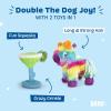 Barkbox Fiesta Party Bundle – Squeaky Dog Toys – Plush Chew Toys – Puppy and Pet Toys for Small Dogs – Full O’ Fluff Pinata & Muy Squeaky Margarita(Fiesta Bundle (Small))